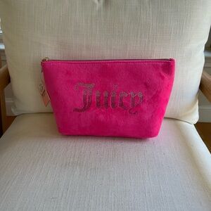 Juicy Couture Pink Cosmetic Bag